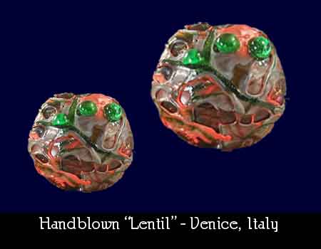 photo of lentil bead